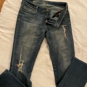 Kut from the Kloth Distressed Boyfriend Jeans